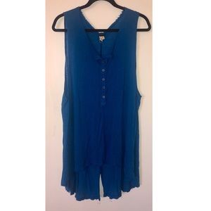 Free People Long tunic Top